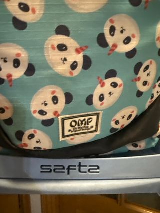 Mochila con carro y estuche