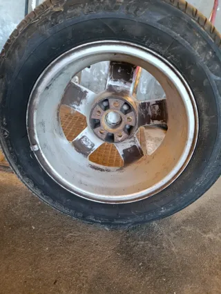 Llanta aluminio 15" Skoda