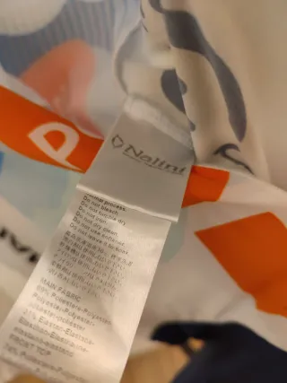 Tuta Skinsuit body ciclismo DSM nuovo