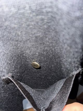 Cárdigan Burberrys Vintage 90s Original Gris