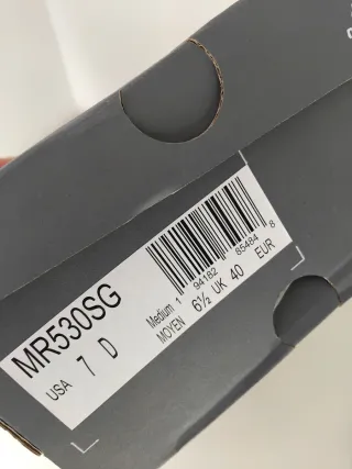 New Balance 530 Bianco Argento Blu