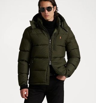 Abrigo Ralph Lauren verde nuevo