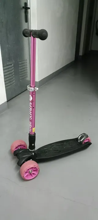 Patinete 3 Ruedas Rosa