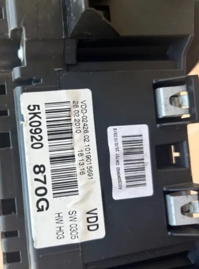 Cuentakilómetros Golf 6