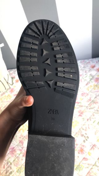 Botas altas ZARA marrones sin usar