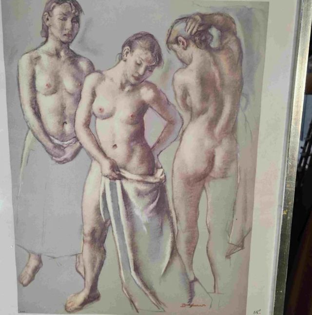 ROBERT BRACKMAN LITOGRAFIA OFFSET FIRMADA