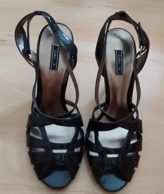 Nuevo Zara Sandalias Fiesta Charol T 39