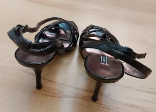 Nuevo Zara Sandalias Fiesta Charol T 39