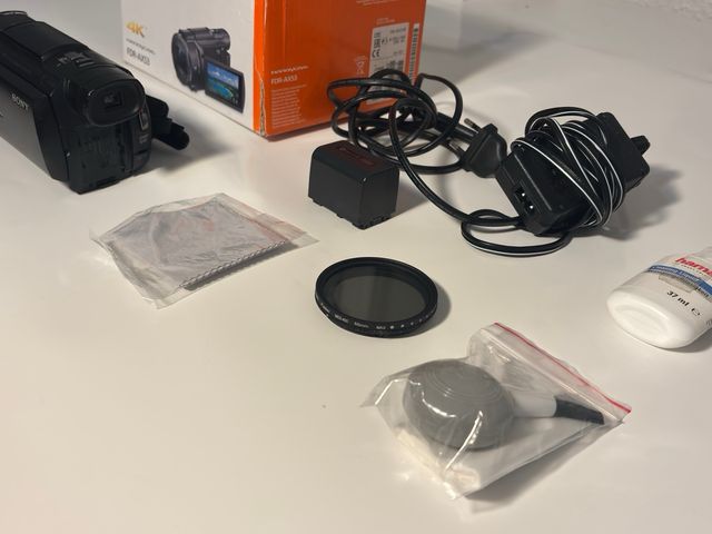 Sony Handycam 4K FDR-AX53 Cámara
