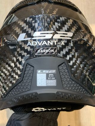 Casco LS2 FF901 Advant X Carbono Talla M (57-58cm)