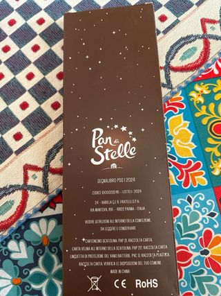 Segnalibro Mulino Bianco con Luce LED