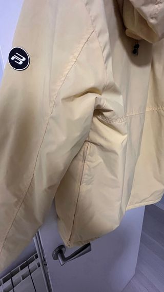 Chaqueta Parka Pull&Bear Amarilla Talla XL