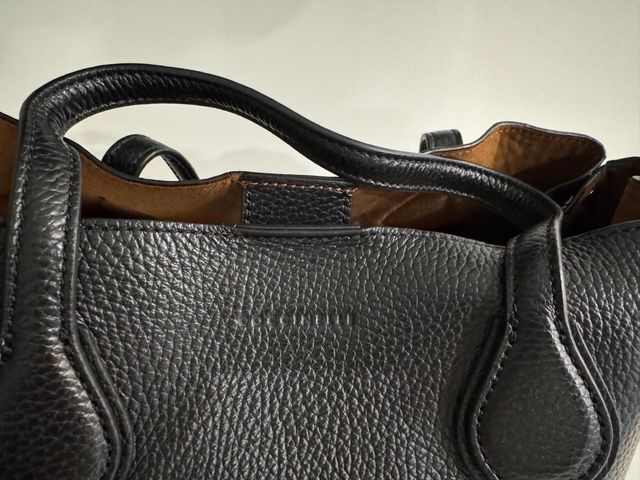 Bolso de mano piel negra Coccinelle