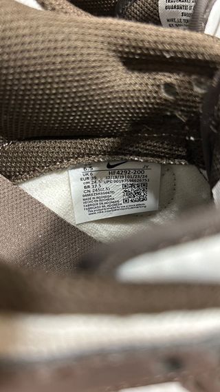 Nike Dunk Marrón y Blanco