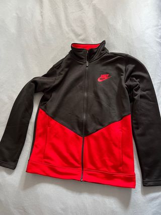 Sudadera Nike Negra y Roja