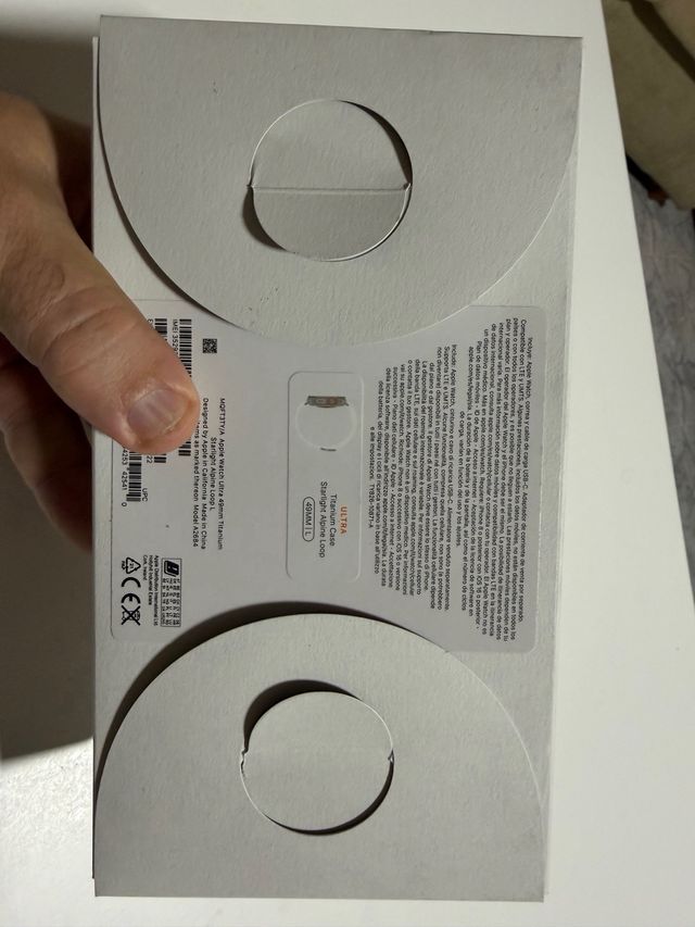 Apple Watch Ultra Grigio/Argento