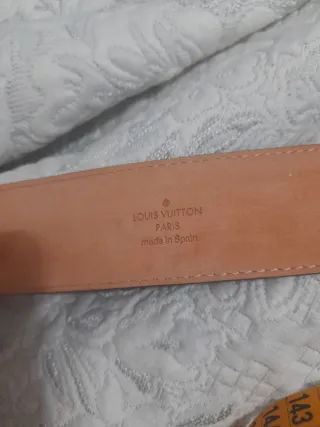 Cintura Louis Vuitton monogramma oro