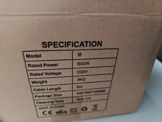 Aspiradora YISORA 23 Kpa Escoba Cable 6m