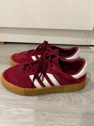 Tenis Adidas Rojos y Blancos