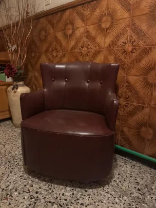 Divano vintage + 2 poltrone singole