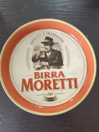 Vassoio Birra Moretti
