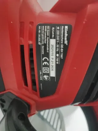 Cortasetos Einhell en muy buen estado