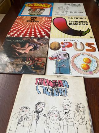 Lot 7 Vinils LP La Trinca