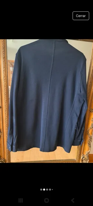 Blazer caballero azul marino