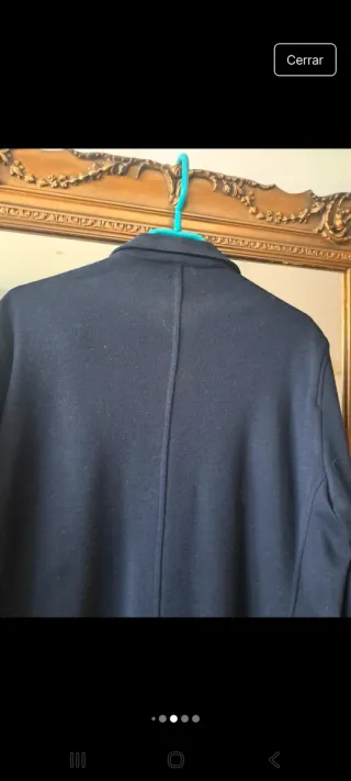 Blazer caballero azul marino