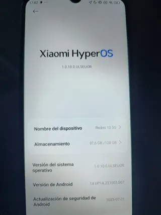 Xiaomi Redmi 10 5G Nero