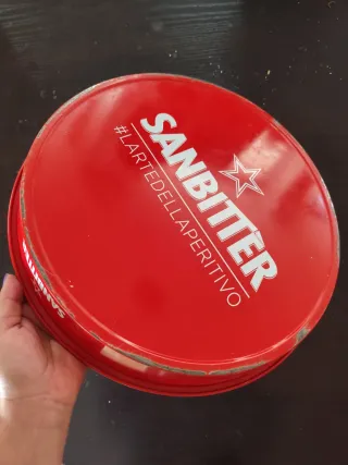 Vassoio Sanbittèr rosso