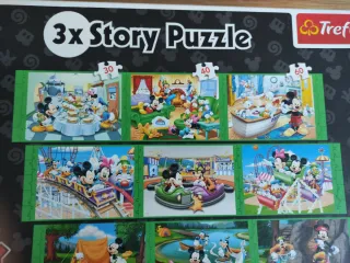 Puzzle Mickey Mouse Disney 3x Story