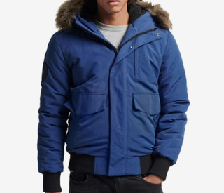 Chaqueta Superdry Everest Bomber azul