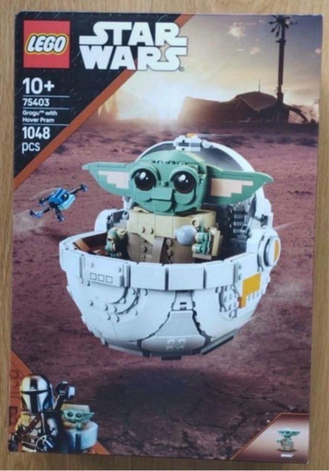LEGO Star Wars Grogu con Aerocuna 75403