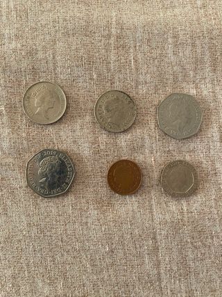 6 Monete Inglesi