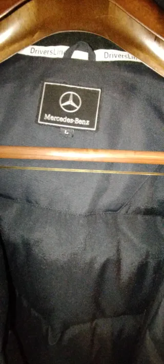 Plumífero Mercedes-Benz Negro Talla L