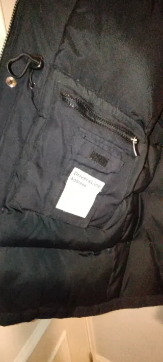 Plumífero Mercedes-Benz Negro Talla L