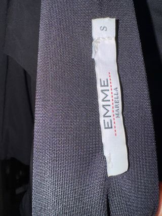 Vestido negro de licra marca Marella T. S