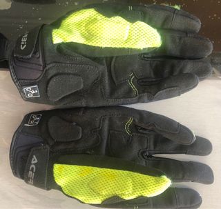 Guantes Moto Acerbis Protección Negro/Verde