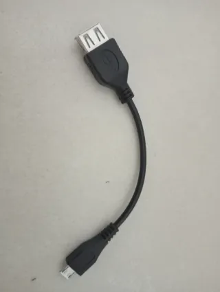 2€Cable Micro USB a USB Hembra OTG