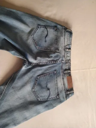 Pantalones vaqueros azules efecto moldeador