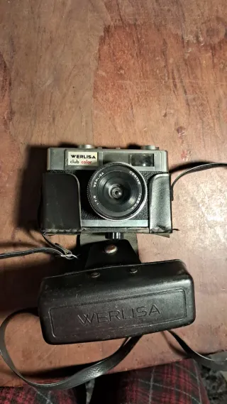 Cámara Werlisa Club Color Vintage con funda