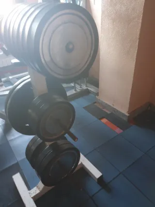 Discos de pesas cromados