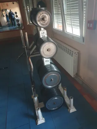 Discos de pesas cromados