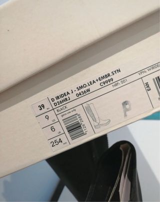 Stivali Geox Vera Pelle Tg 39