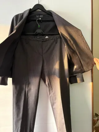 Completo Armani Jeans donna grigio