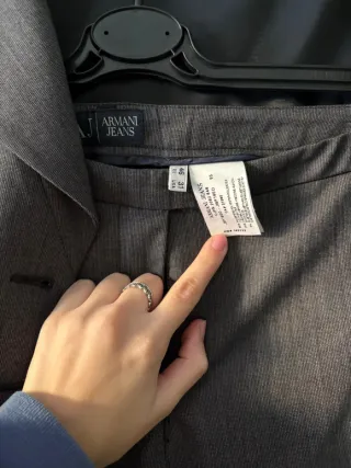 Completo Armani Jeans donna grigio