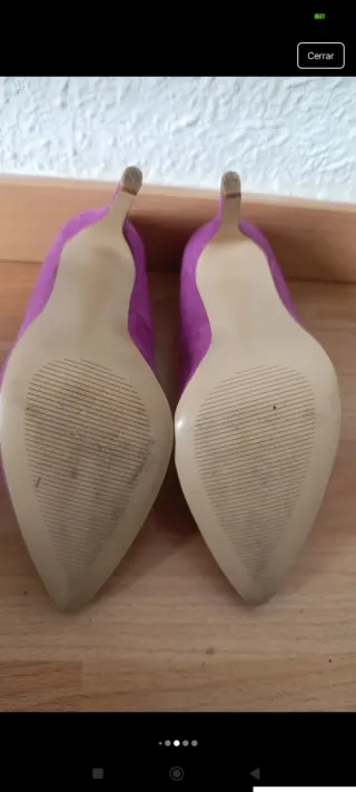 Zapatos de fiesta morados