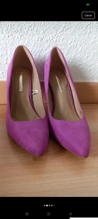 Zapatos de fiesta morados