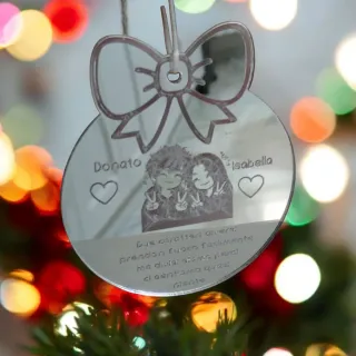 Pallina Natale Personalizzata Casa Nonni